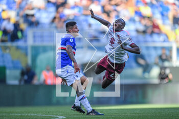 2023-05-03 - Bruno Amione(Sampdoria) - Demba Seck (Torino) - UC SAMPDORIA VS TORINO FC - ITALIAN SERIE A - SOCCER