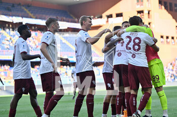 2023-05-03 - team Torino celebrates after scoring a goal 0 - 1 - UC SAMPDORIA VS TORINO FC - ITALIAN SERIE A - SOCCER