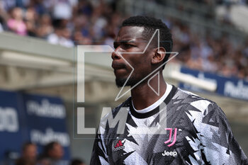 2023-05-07 - Paul Pogba of Juventus FC looks on - ATALANTA BC VS JUVENTUS FC - ITALIAN SERIE A - SOCCER
