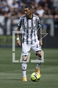 2023-05-07 - Angel Di Maria of Juventus FC in action - ATALANTA BC VS JUVENTUS FC - ITALIAN SERIE A - SOCCER