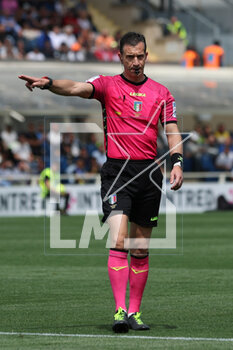 2023-05-07 - Referee Daniele Doveri gestures - ATALANTA BC VS JUVENTUS FC - ITALIAN SERIE A - SOCCER