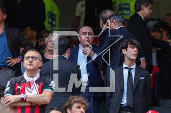2023-05-06 - Adriano Galliani guest during Serie A 2022/23 football match between AC Milan and SS Lazio at San Siro Stadium, Milan, Italy on May 06, 2023 - AC MILAN VS SS LAZIO - ITALIAN SERIE A - SOCCER