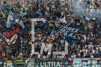 2023-05-06 - SS Lazio supporters during Serie A 2022/23 football match between AC Milan and SS Lazio at San Siro Stadium, Milan, Italy on May 06, 2023 - AC MILAN VS SS LAZIO - ITALIAN SERIE A - SOCCER