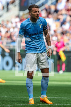 2023-05-06 - Ciro Immobile of SS Lazio in action during Serie A 2022/23 football match between AC Milan and SS Lazio at San Siro Stadium, Milan, Italy on May 06, 2023 - AC MILAN VS SS LAZIO - ITALIAN SERIE A - SOCCER