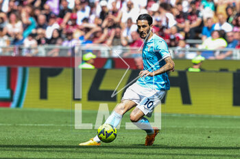 2023-05-06 - Luis Alberto of SS Lazio in action during Serie A 2022/23 football match between AC Milan and SS Lazio at San Siro Stadium, Milan, Italy on May 06, 2023 - AC MILAN VS SS LAZIO - ITALIAN SERIE A - SOCCER