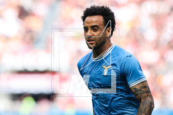 2023-05-06 - Felipe Anderson of SS Lazio looks on during Serie A 2022/23 football match between AC Milan and SS Lazio at San Siro Stadium, Milan, Italy on May 06, 2023 - AC MILAN VS SS LAZIO - ITALIAN SERIE A - SOCCER