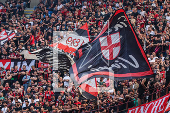 2023-05-06 - AC Milan supporters during Serie A 2022/23 football match between AC Milan and SS Lazio at San Siro Stadium, Milan, Italy on May 06, 2023 - AC MILAN VS SS LAZIO - ITALIAN SERIE A - SOCCER