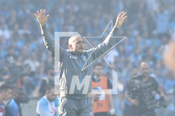 2023-05-07 - Luciano Spalletti coach of SSC Napoli gesticulates during the Serie A match between SSC Napoli vs ACF Fiorentina at Diego Armando Maradona Stadium - SSC NAPOLI VS ACF FIORENTINA - ITALIAN SERIE A - SOCCER