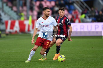 2023-05-14 - Lorenzo Pellegrini (As Roma) in action - BOLOGNA FC VS AS ROMA - ITALIAN SERIE A - SOCCER