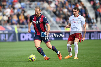 2023-05-14 - Lorenzo De Silvestri (Bologna Fc) in action - BOLOGNA FC VS AS ROMA - ITALIAN SERIE A - SOCCER