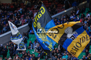 2023-05-13 - FC Internazionale supporters during Serie A 2022/23 football match between FC Internazionale and US Sassuolo at Giuseppe Meazza Stadium, Milan, Italy on May 13, 2023 - INTER - FC INTERNAZIONALE VS US SASSUOLO - ITALIAN SERIE A - SOCCER