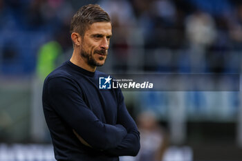 2023-05-13 - Alessio Dionisi Head Coach of US Sassuolo looks on during Serie A 2022/23 football match between FC Internazionale and US Sassuolo at Giuseppe Meazza Stadium, Milan, Italy on May 13, 2023 - INTER - FC INTERNAZIONALE VS US SASSUOLO - ITALIAN SERIE A - SOCCER