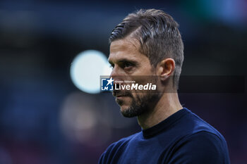 2023-05-13 - Alessio Dionisi Head Coach of US Sassuolo looks on during Serie A 2022/23 football match between FC Internazionale and US Sassuolo at Giuseppe Meazza Stadium, Milan, Italy on May 13, 2023 - INTER - FC INTERNAZIONALE VS US SASSUOLO - ITALIAN SERIE A - SOCCER