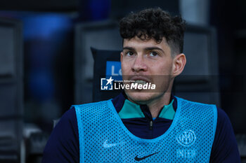 2023-05-13 - Alessandro Bastoni of FC Internazionale looks on during Serie A 2022/23 football match between FC Internazionale and US Sassuolo at Giuseppe Meazza Stadium, Milan, Italy on May 13, 2023 - INTER - FC INTERNAZIONALE VS US SASSUOLO - ITALIAN SERIE A - SOCCER