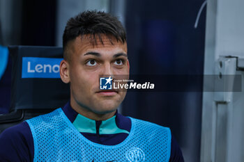 2023-05-13 - Lautaro Martinez of FC Internazionale looks on during Serie A 2022/23 football match between FC Internazionale and US Sassuolo at Giuseppe Meazza Stadium, Milan, Italy on May 13, 2023 - INTER - FC INTERNAZIONALE VS US SASSUOLO - ITALIAN SERIE A - SOCCER