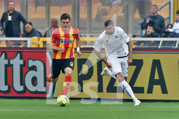 2023-05-21 - Lorenzo Colombo (US Lecce) and Przemyslaw Wisniewski (Spezia Calcio) - US LECCE VS SPEZIA CALCIO - ITALIAN SERIE A - SOCCER