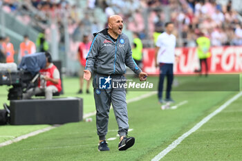 2023-05-28 - Luciano Spalletti (SSc Napoli) during tha match - BOLOGNA FC VS SSC NAPOLI - ITALIAN SERIE A - SOCCER