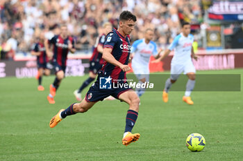 2023-05-28 - Nikola Moro (Bologna Fc) in aciton - BOLOGNA FC VS SSC NAPOLI - ITALIAN SERIE A - SOCCER