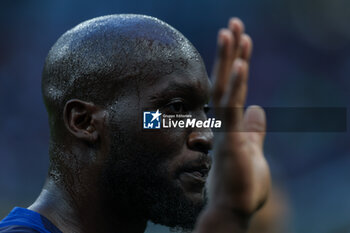 2023-05-27 - Romelu Lukaku of FC Internazionale looks on during Serie A 2022/23 football match between FC Internazionale and Atalanta BC at Giuseppe Meazza Stadium, Milan, Italy on May 27, 2023 - INTER - FC INTERNAZIONALE VS ATALANTA BC - ITALIAN SERIE A - SOCCER