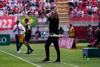 2023-05-28 - The head coach Marco Baroni (US Lecce) - AC MONZA VS US LECCE - ITALIAN SERIE A - SOCCER