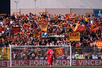 2023-05-28 - US Lecce supporters at U-Power stadium - AC MONZA VS US LECCE - ITALIAN SERIE A - SOCCER
