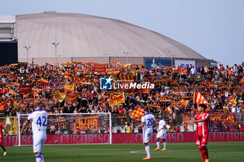2023-05-28 - US Lecce supporters at U-Power stadium - AC MONZA VS US LECCE - ITALIAN SERIE A - SOCCER