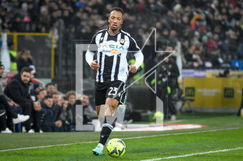 2023-01-04 - Udinese's Enzo Ebosse portrait in action - UDINESE CALCIO VS EMPOLI FC - ITALIAN SERIE A - SOCCER