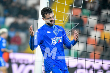 2023-01-04 - Empoli's Francesco Caputo reacts - UDINESE CALCIO VS EMPOLI FC - ITALIAN SERIE A - SOCCER