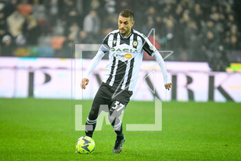 2023-01-04 - Udinese's Roberto Maximiliano Pereyra portrait in action - UDINESE CALCIO VS EMPOLI FC - ITALIAN SERIE A - SOCCER