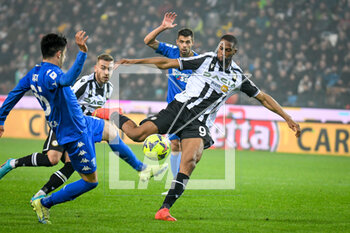 2023-01-04 - Udinese's Beto Betuncal tries to score a goal - UDINESE CALCIO VS EMPOLI FC - ITALIAN SERIE A - SOCCER