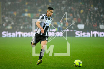 2023-01-04 - Udinese's Nehuen Perez portrait in action - UDINESE CALCIO VS EMPOLI FC - ITALIAN SERIE A - SOCCER