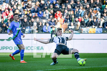 2023-02-12 - Udinese's Jaka Bijol scores a goal - UDINESE CALCIO VS US SASSUOLO - ITALIAN SERIE A - SOCCER