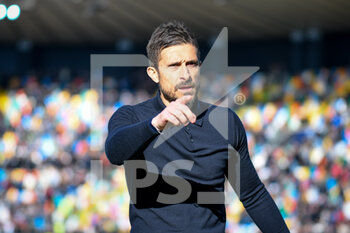 2023-02-12 - Sassuolo's Head Coach Alessio Dionisi portrait - UDINESE CALCIO VS US SASSUOLO - ITALIAN SERIE A - SOCCER