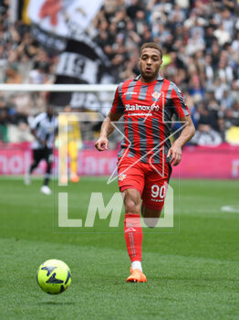 2023-04-23 - Cremonese's Cyriel Dessers portrait in action - UDINESE CALCIO VS US CREMONESE - ITALIAN SERIE A - SOCCER