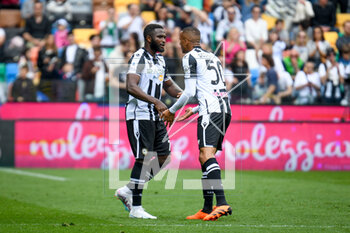 2023-04-23 - Udinese's Isaac Success celebrates after scoring a goal - UDINESE CALCIO VS US CREMONESE - ITALIAN SERIE A - SOCCER