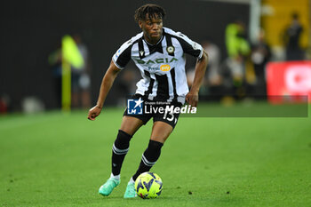 2023-06-04 - Udinese's Destiny Udogie portrait in action - UDINESE CALCIO VS JUVENTUS FC - ITALIAN SERIE A - SOCCER