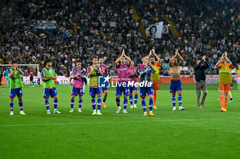 2023-06-04 - Juventus FC greets the fans at the end of the match - UDINESE CALCIO VS JUVENTUS FC - ITALIAN SERIE A - SOCCER