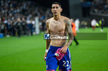 2023-06-04 - Juventus’s Angel Di Maria greets the fans at the end of the match - UDINESE CALCIO VS JUVENTUS FC - ITALIAN SERIE A - SOCCER