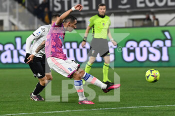 2023-02-19 - Angel Di Maria (Juventus) in action - SPEZIA CALCIO VS JUVENTUS FC - ITALIAN SERIE A - SOCCER