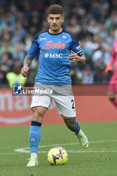 2023-05-21 - Giovanni Di Lorenzo of SSC Napoli in action during the Serie A match between SSC Napoli vs FC Inter at Diego Armando Maradona Stadium - SSC NAPOLI VS INTER - FC INTERNAZIONALE - ITALIAN SERIE A - SOCCER