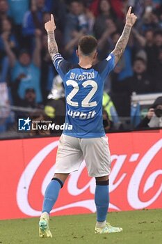 2023-05-21 - Giovanni Di Lorenzo of SSC Napoli celebrates after scoring goal during the Serie A match between SSC Napoli vs FC Inter at Diego Armando Maradona Stadium - SSC NAPOLI VS INTER - FC INTERNAZIONALE - ITALIAN SERIE A - SOCCER