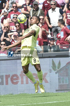 2023-05-27 - Marvin Zeegelar of Udinese Calcio in action during the Serie A match between US Salernitana 1919 vs Udinese Calcio at Arechi Stadium - US SALERNITANA VS UDINESE CALCIO - ITALIAN SERIE A - SOCCER