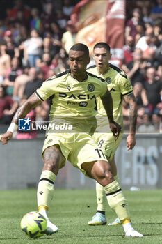 2023-05-27 - Walace of Udinese Calcio in action during the Serie A match between US Salernitana 1919 vs Udinese Calcio at Arechi Stadium - US SALERNITANA VS UDINESE CALCIO - ITALIAN SERIE A - SOCCER