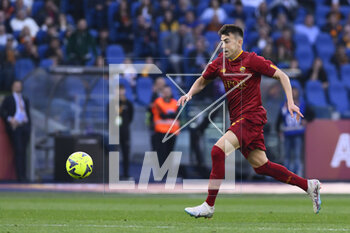 2023-04-29 - Stephan El Shaarawy of A.S. Roma during the 32th day of the Serie A Championship between A.S. Roma vs A.C. Milan on April 29, 2023 at the Stadio Olimpico in Rome, Italy. - AS ROMA VS AC MILAN - ITALIAN SERIE A - SOCCER