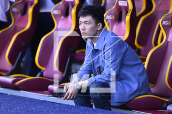 2023-05-06 - Steven Zhang president of F.C. Inter during the 34th day of the Serie A Championship between A.S. Roma vs F.C. Inter on May 6, 2023 at the Stadio Olimpico in Rome, Italy. - AS ROMA VS INTER - FC INTERNAZIONALE - ITALIAN SERIE A - SOCCER