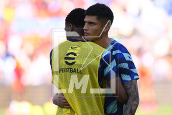 2023-05-06 - Joaquin Correa of F.C. Inter during the 34th day of the Serie A Championship between A.S. Roma vs F.C. Inter on May 6, 2023 at the Stadio Olimpico in Rome, Italy. - AS ROMA VS INTER - FC INTERNAZIONALE - ITALIAN SERIE A - SOCCER