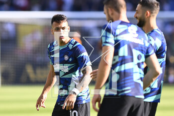 2023-05-06 - Lautaro Martinez of F.C. Inter during the 34th day of the Serie A Championship between A.S. Roma vs F.C. Inter on May 6, 2023 at the Stadio Olimpico in Rome, Italy. - AS ROMA VS INTER - FC INTERNAZIONALE - ITALIAN SERIE A - SOCCER