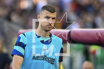 2023-05-06 - Edin Dzeko of F.C. Inter during the 34th day of the Serie A Championship between A.S. Roma vs F.C. Inter on May 6, 2023 at the Stadio Olimpico in Rome, Italy. - AS ROMA VS INTER - FC INTERNAZIONALE - ITALIAN SERIE A - SOCCER
