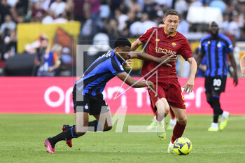 2023-05-06 - Nemanja Matic of A.S. Roma during the 34th day of the Serie A Championship between A.S. Roma vs F.C. Inter on May 6, 2023 at the Stadio Olimpico in Rome, Italy. - AS ROMA VS INTER - FC INTERNAZIONALE - ITALIAN SERIE A - SOCCER