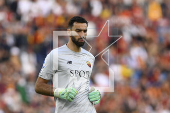 2023-05-06 - Rui Patricio of A.S. Roma during the 34th day of the Serie A Championship between A.S. Roma vs F.C. Inter on May 6, 2023 at the Stadio Olimpico in Rome, Italy. - AS ROMA VS INTER - FC INTERNAZIONALE - ITALIAN SERIE A - SOCCER